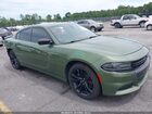 2018 Dodge Charger Sxt Rwd Green vin: 2C3CDXBG4JH164261