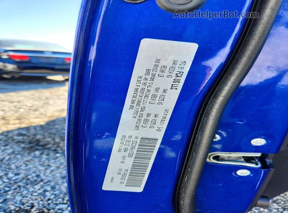 2C3CDXBG4LH153859 2020 DODGE CHARGER Синий Вид подкапотного пространства