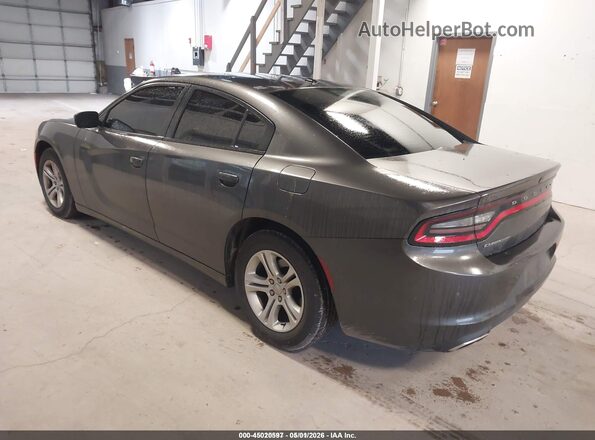 2C3CDXBG4LH190152 2020 DODGE CHARGER Серый Задняя левая четверть