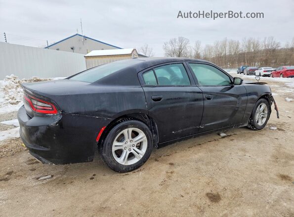 2C3CDXBG4NH250708 2022 DODGE CHARGER Черный Задняя правая четверть