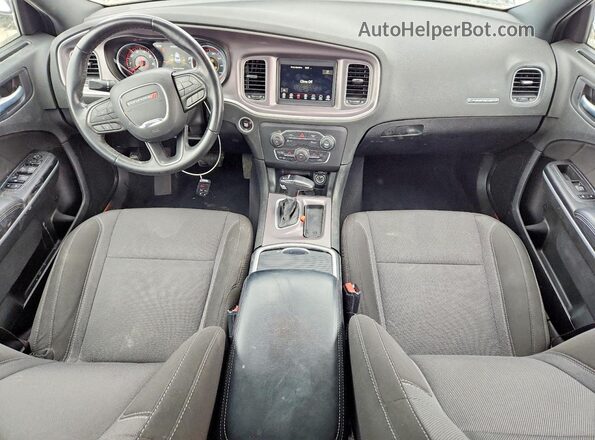 2C3CDXBG4NH250708 2022 DODGE CHARGER Черный Вид панели приборов