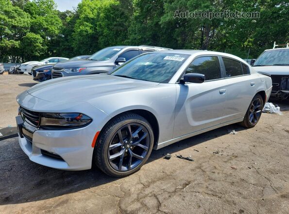 2C3CDXBG4PH582876 2023 DODGE CHARGER Серебряный Передняя левая четверть