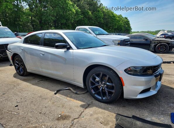 2C3CDXBG4PH582876 2023 DODGE CHARGER Серебряный Передняя правая четверть