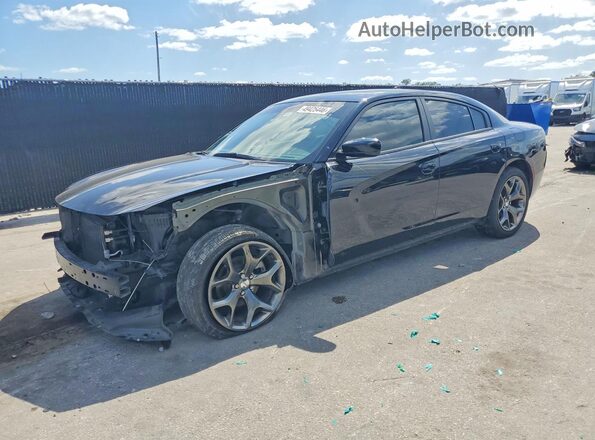 2C3CDXBG4PH702644 2023 DODGE CHARGER Black Front left