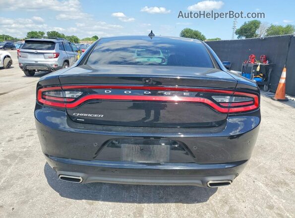2C3CDXBG4PH702644 2023 DODGE CHARGER Black Rear view