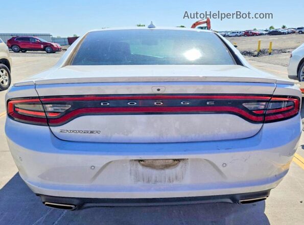2C3CDXBG5KH604246 2019 DODGE CHARGER White Вид ззаду