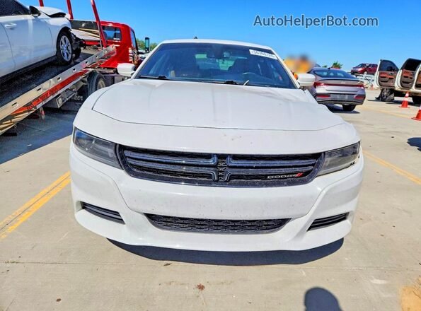 2C3CDXBG5KH604246 2019 DODGE CHARGER White Вид спереду
