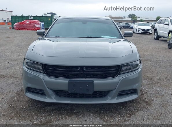 2C3CDXBG5KH680694 2019 DODGE CHARGER Серый Вид задней части салона