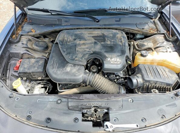 2C3CDXBG5LH101348 2020 DODGE CHARGER Gray უკანა სალონის ხედი