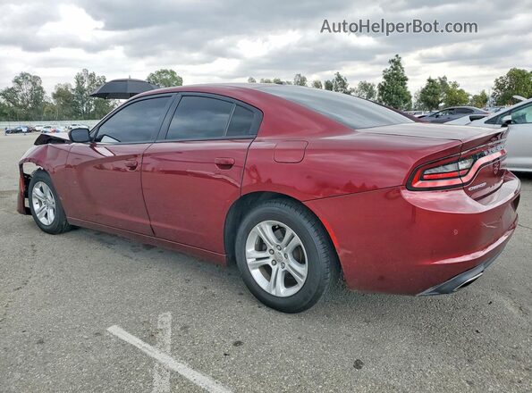 2C3CDXBG5MH515022 2021 DODGE CHARGER Бордовый Задняя левая четверть