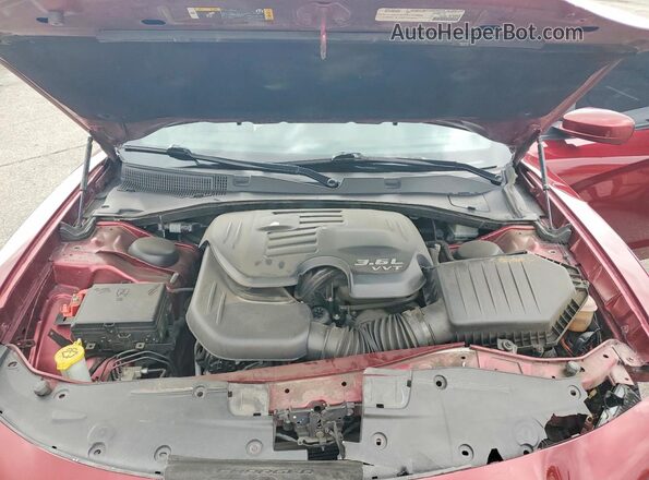 2C3CDXBG5MH515022 2021 DODGE CHARGER Бордовый Вид задней части салона