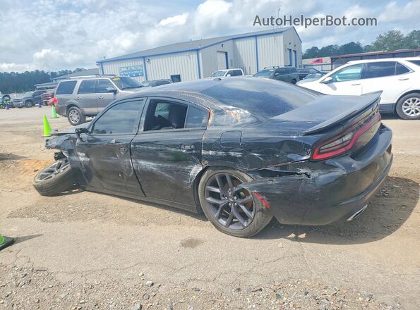 2C3CDXBG5MH603875 2021 DODGE CHARGER Черный Задняя левая четверть