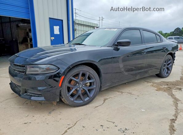 2C3CDXBG5MH612897 2021 DODGE CHARGER Black წინა მარცხენა ხედი სამი მეოთხედიდან