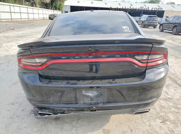 2C3CDXBG5MH677975 2021 DODGE CHARGER Черный Вид сзади