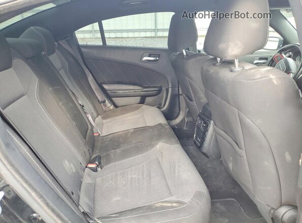 2C3CDXBG5MH677975 2021 DODGE CHARGER Черный Вид задних сидений