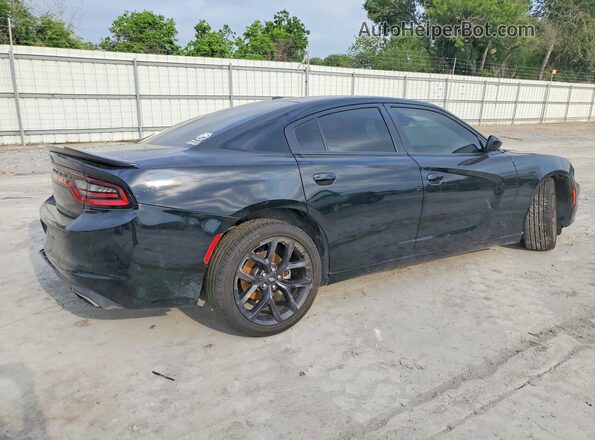 2C3CDXBG5MH677975 2021 DODGE CHARGER Черный Задняя правая четверть