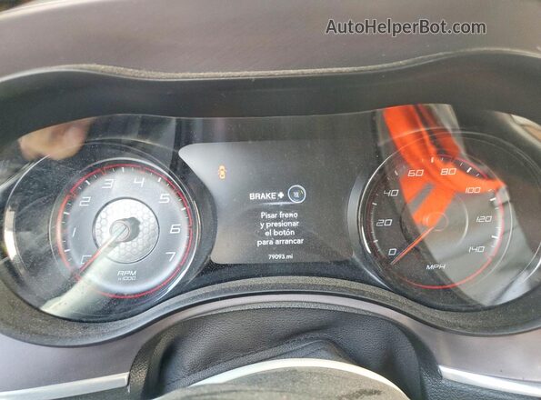 2C3CDXBG5MH677975 2021 DODGE CHARGER Черный Вид щитка приборов