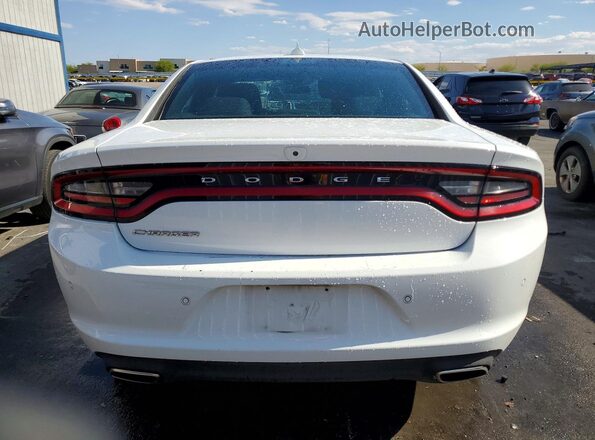 2C3CDXBG5PH704273 2023 DODGE CHARGER Белый Вид сзади