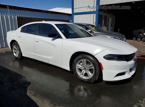 2C3CDXBG5PH704273 2023 DODGE CHARGER Белый Передняя правая четверть