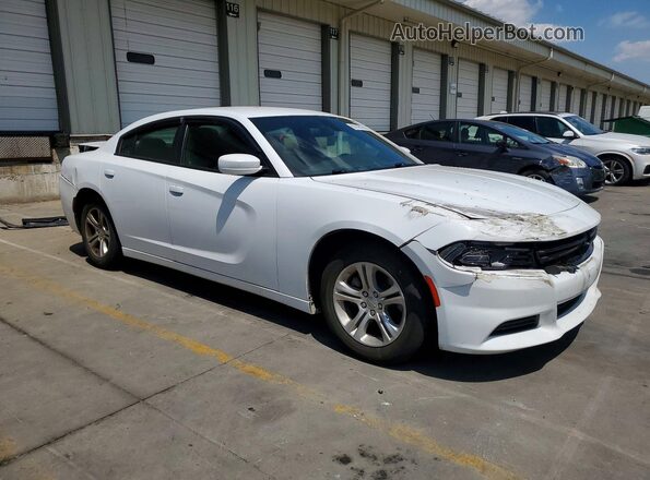 2C3CDXBG6NH161139 2022 DODGE CHARGER White Przód prawy