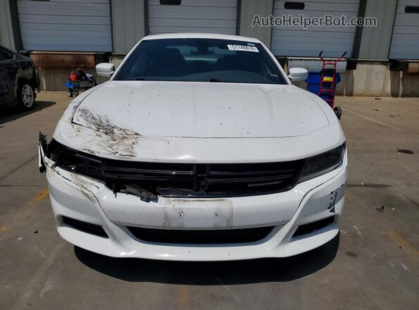 2C3CDXBG6NH161139 2022 DODGE CHARGER White Widok z przodu