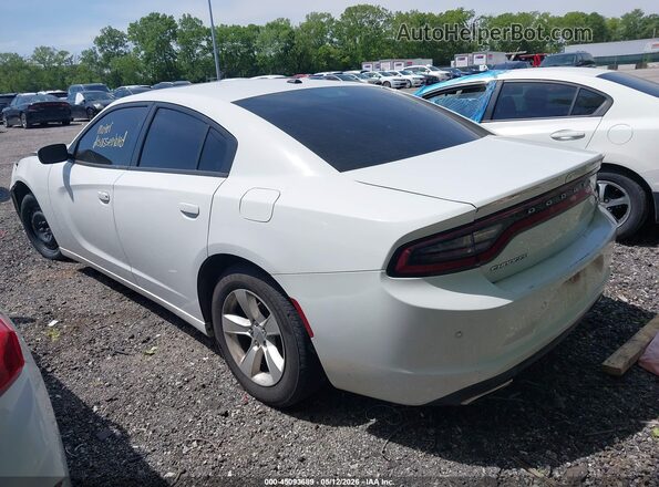 2C3CDXBG7KH717468 2019 DODGE CHARGER White Trasero izquierdo