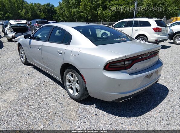 2C3CDXBG7MH668386 2021 DODGE CHARGER Silver Rear left