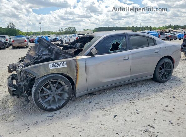 2C3CDXBG8GH328412 2016 DODGE CHARGER Silver წინა მარცხენა ხედი სამი მეოთხედიდან