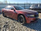 2017 Dodge Charger Se Maroon vin: 2C3CDXBG8HH620644