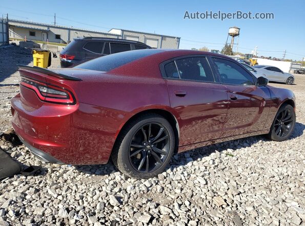 2C3CDXBG8HH620644 2017 DODGE CHARGER Maroon Tył prawy