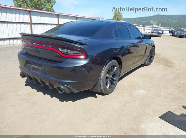 2C3CDXBG8HH643857 2017 DODGE CHARGER Серый Задняя правая четверть