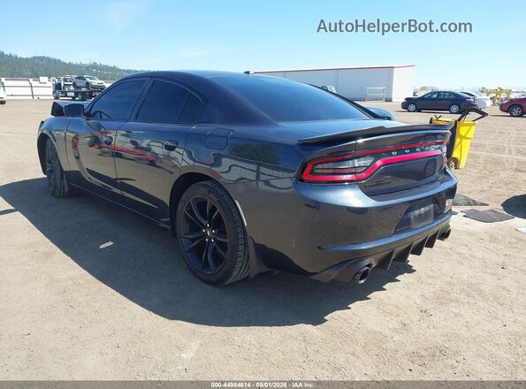 2C3CDXBG8HH643857 2017 DODGE CHARGER Серый Задняя левая четверть