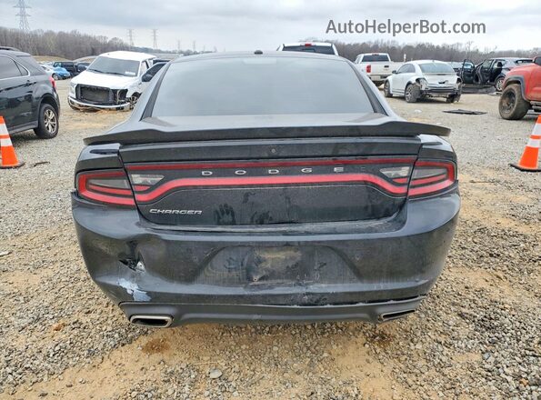 2C3CDXBG8LH140418 2020 DODGE CHARGER Black Widok z tyłu