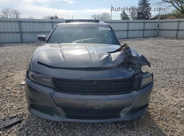 2C3CDXBG8LH144727 2020 DODGE CHARGER Черный Вид спереди