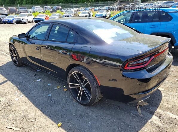 2C3CDXBG9GH103738 2016 DODGE CHARGER Черный Задняя левая четверть