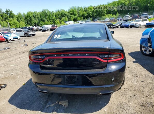 2C3CDXBG9GH103738 2016 DODGE CHARGER Черный Вид сзади