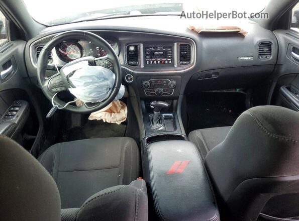 2C3CDXBG9KH615122 2019 DODGE CHARGER Gray Widok deski rozdzielczej