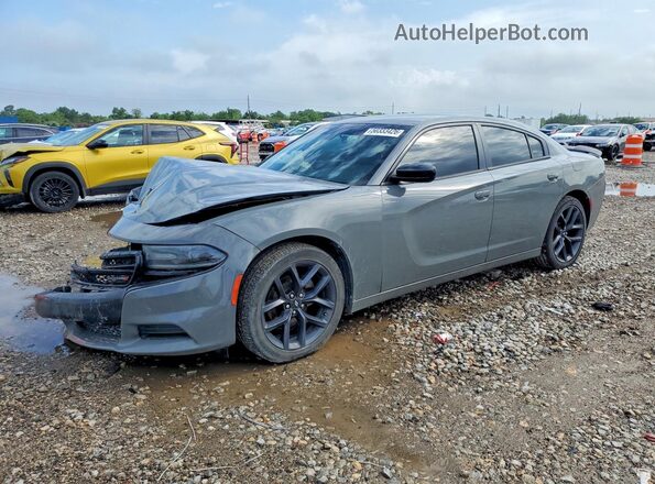 2C3CDXBG9KH615122 2019 DODGE CHARGER Gray Przód lewy