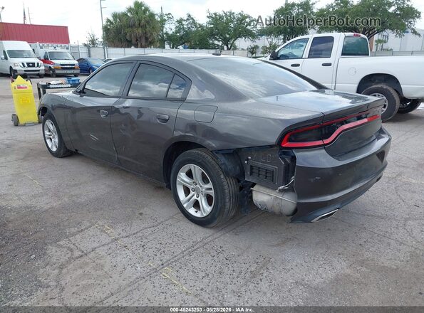 2C3CDXBG9LH117648 2020 DODGE CHARGER Серый Задняя левая четверть
