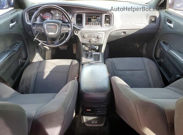 2C3CDXBG9LH150553 2020 DODGE CHARGER Синий Вид панели приборов
