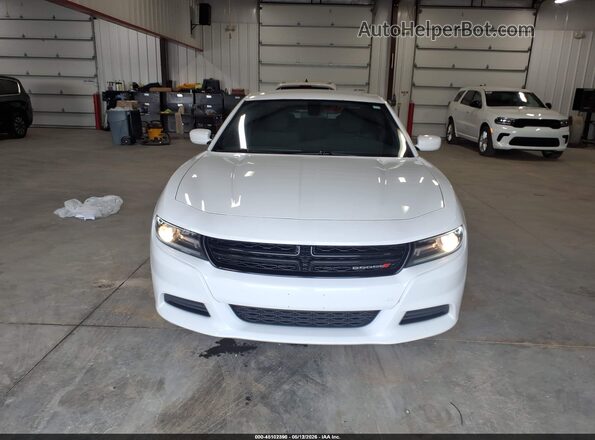 2C3CDXBG9LH190096 2020 DODGE CHARGER White Widok z przodu