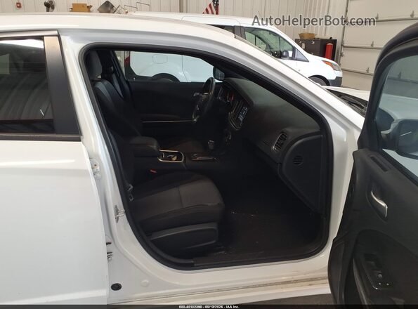 2C3CDXBG9LH190096 2020 DODGE CHARGER White Widok wnętrza z przodu