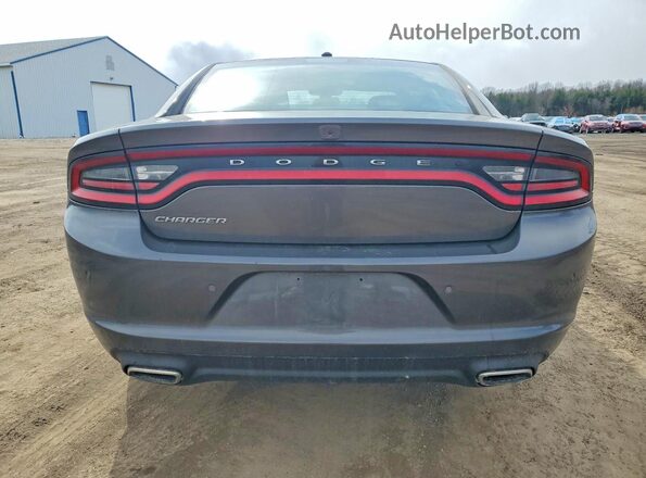 2C3CDXBG9NH161393 2022 DODGE CHARGER Black უკანა ხედი