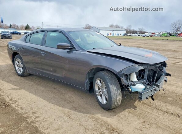 2C3CDXBG9NH161393 2022 DODGE CHARGER Black წინა მარჯვენა