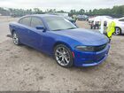 2022 Dodge Charger Sxt Rwd Синий vin: 2C3CDXBG9NH198122