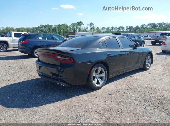 2C3CDXBGXGH160434 2016 DODGE CHARGER Черный Задняя правая четверть