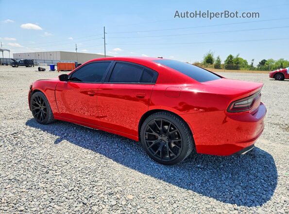 2C3CDXBGXNH145008 2022 DODGE CHARGER Red უკანა მარცხენა