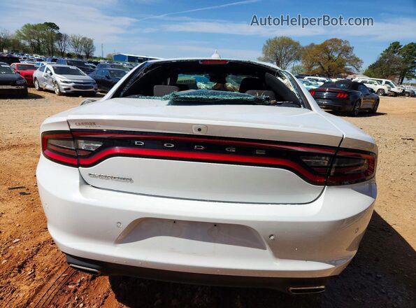 2C3CDXBGXPH529485 2023 DODGE CHARGER Белый Вид сзади