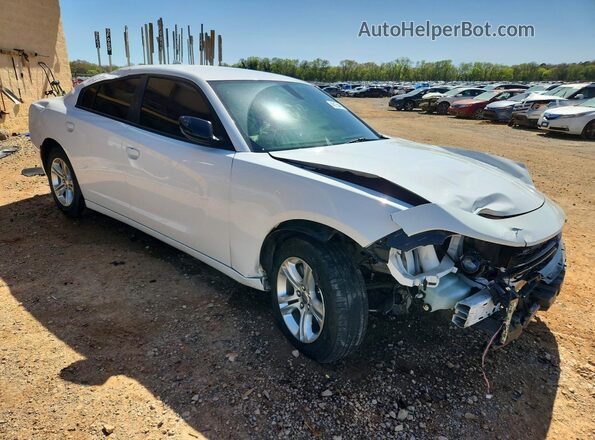 2C3CDXBGXPH529485 2023 DODGE CHARGER Белый Передняя правая четверть