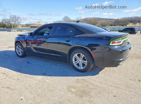 2C3CDXBGXPH568383 2023 DODGE CHARGER Черный Задняя левая четверть